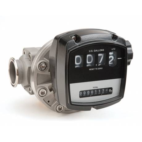 OM - Compteur volumétrique à engrenages - afficheur mécanique